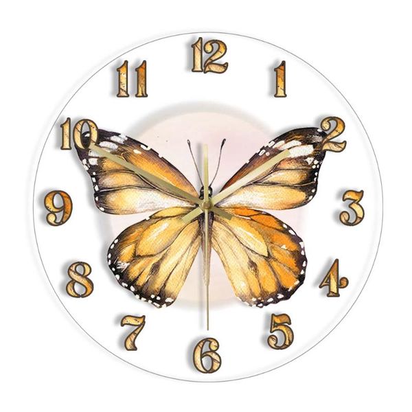 wall clocks watercolor monarch animal clock for living room girly art butterfly chic home décor silent non ticking watch
wall clocks watercolor monarch animal clock for living room girly art butterfly chic home décor silent non ticking watch