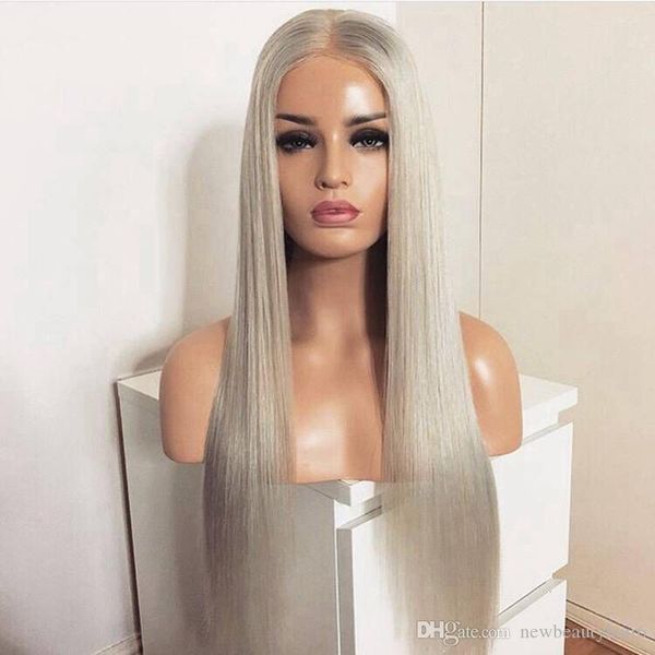 26inch grey hair wigs long natural gray white silver brazilian lace front wig synthetic hairfor women africansimulation human hair, Black;brown
26inch grey hair wigs long natural gray white silver brazilian lace front wig synthetic hairfor women africansimulation human hair, Black;brown