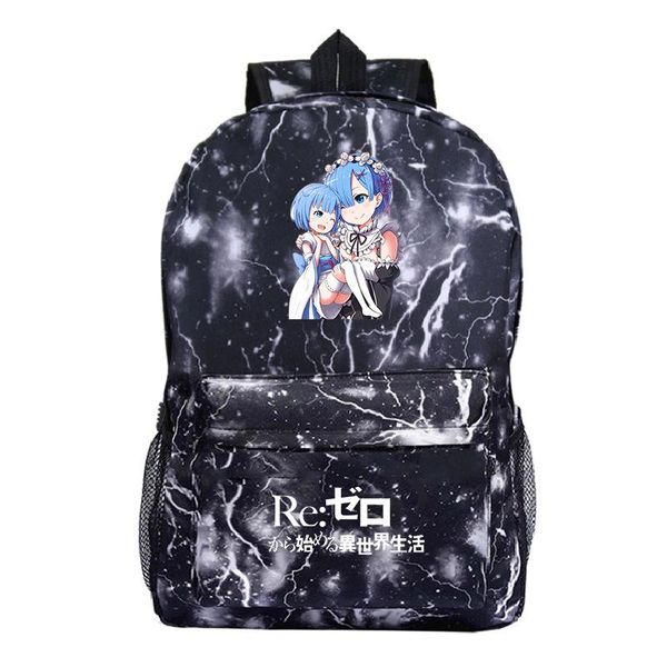 backpack mochila relife in a different world from zero boy girl shoulder travel rucksack students bookbag teens
backpack mochila relife in a different world from zero boy girl shoulder travel rucksack students bookbag teens