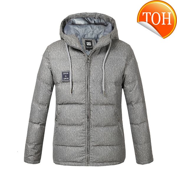 casual men's hooded down jacket winter mens thick white duck coat male fashion windproof waterproof warm zip outwear top, Black
casual men's hooded down jacket winter mens thick white duck coat male fashion windproof waterproof warm zip outwear top, Black
