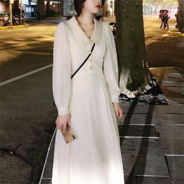 casual dresses elegant fairy dress women vintage party midi female office lady hollow out chic korean autumn 2021 woman, Black;gray
casual dresses elegant fairy dress women vintage party midi female office lady hollow out chic korean autumn 2021 woman, Black;gray