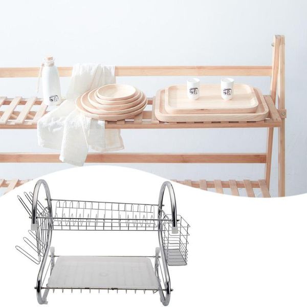 multifunctional s-shaped dish rack double-layer holders kitchen tableware storage home & organization
multifunctional s-shaped dish rack double-layer holders kitchen tableware storage home & organization