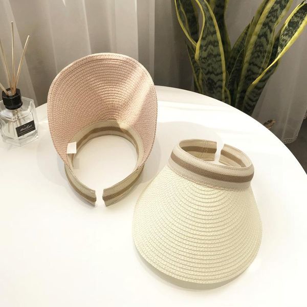 wide brim hats sun hat for women straw weaving leisure style women's helmet e summer outdoor sunshade trend fashion sunscreen, Blue;gray
wide brim hats sun hat for women straw weaving leisure style women's helmet e summer outdoor sunshade trend fashion sunscreen, Blue;gray