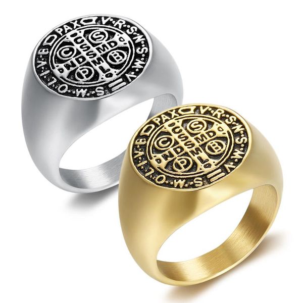 cluster rings vintage bible cross for men him stainless steel catholicism religious male jewelry us size 7-15, Golden;silver
cluster rings vintage bible cross for men him stainless steel catholicism religious male jewelry us size 7-15, Golden;silver