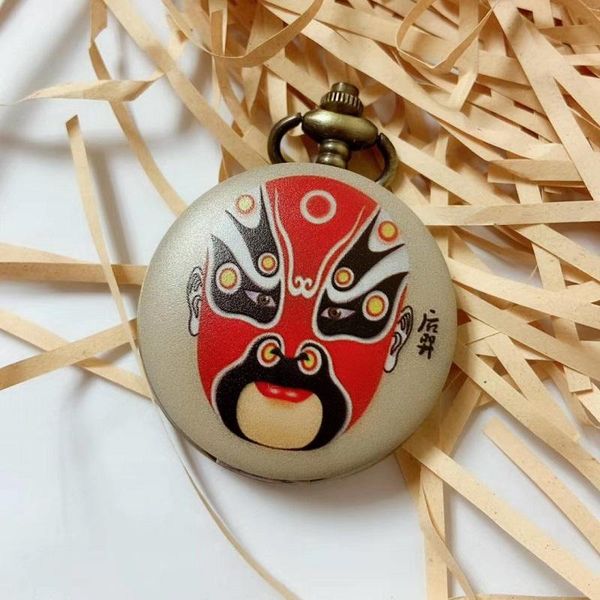pocket watches analog retro watch face makeup chinese drama peking opera attractions souvenir gift, Slivery;golden
pocket watches analog retro watch face makeup chinese drama peking opera attractions souvenir gift, Slivery;golden