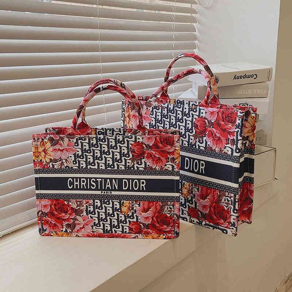 bag women's bag new simple fashion printed canvas hand large capacity tote and small handbags
bag women's bag new simple fashion printed canvas hand large capacity tote and small handbags