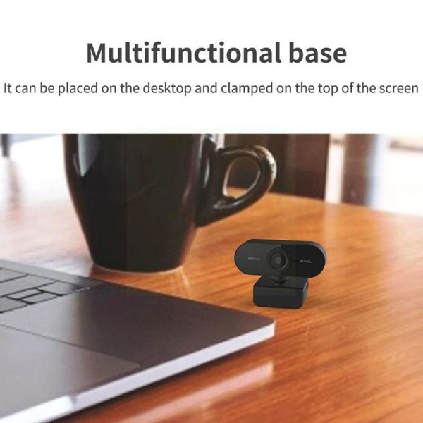 webcams webcam 1080p full web camera with microphone usb for pc mini computer lapplug live video deskcam a1p6