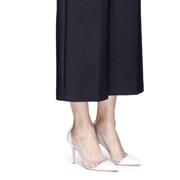 dress shoes high-heeled female thin heel pointed transparent slim summer fairy style sexy, Black
dress shoes high-heeled female thin heel pointed transparent slim summer fairy style sexy, Black