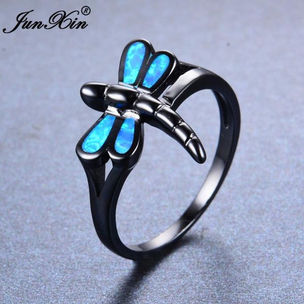 cute jewelry dragonfly style black gold filled blue fire opal rings for women men wedding party birthday gift bijoux, Slivery;golden
cute jewelry dragonfly style black gold filled blue fire opal rings for women men wedding party birthday gift bijoux, Slivery;golden