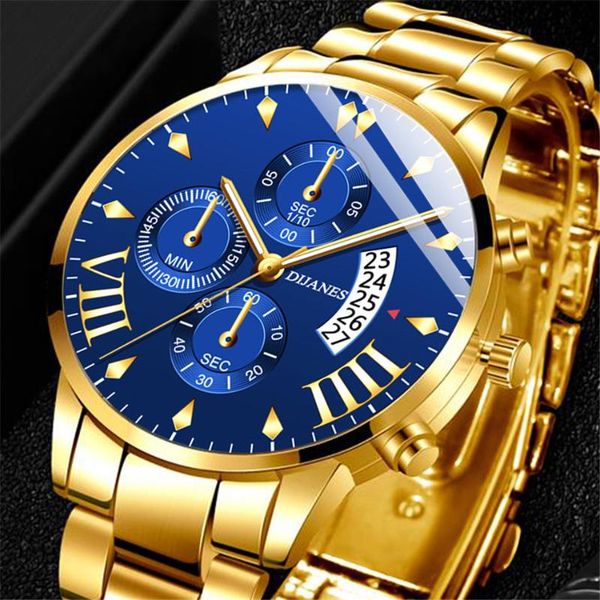 wristwatches men fashion stainless steel quartz watch luxury business calendar reloj hombre men's watches drop sports male wristwatch, Slivery;brown
wristwatches men fashion stainless steel quartz watch luxury business calendar reloj hombre men's watches drop sports male wristwatch, Slivery;brown