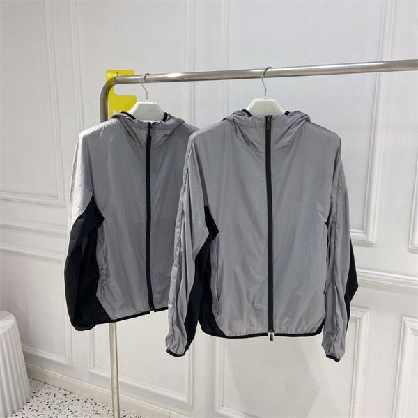 men's jackets men fashion hooded sun protection color block zipper waterproof gray thin coats for summer man casual outerwear, Black;brown
men's jackets men fashion hooded sun protection color block zipper waterproof gray thin coats for summer man casual outerwear, Black;brown