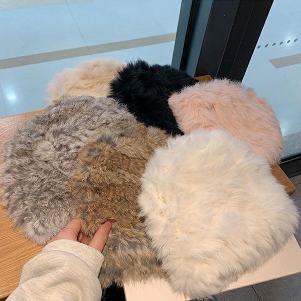 beanie/skull caps 2021 fashion faux fur beanies hats for women knitted hat warm winter autumn soft down lady cap pullover ear protection, Blue;gray
beanie/skull caps 2021 fashion faux fur beanies hats for women knitted hat warm winter autumn soft down lady cap pullover ear protection, Blue;gray