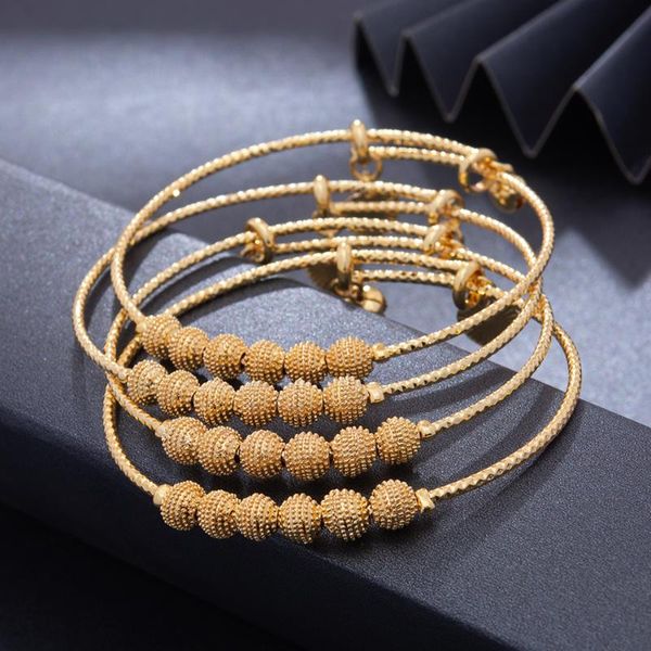 bangle 4pcs/lot trendy nigeria bead dubai gold color bangles for women african bridal wedding gifts party bracelet bijoux, Black
bangle 4pcs/lot trendy nigeria bead dubai gold color bangles for women african bridal wedding gifts party bracelet bijoux, Black