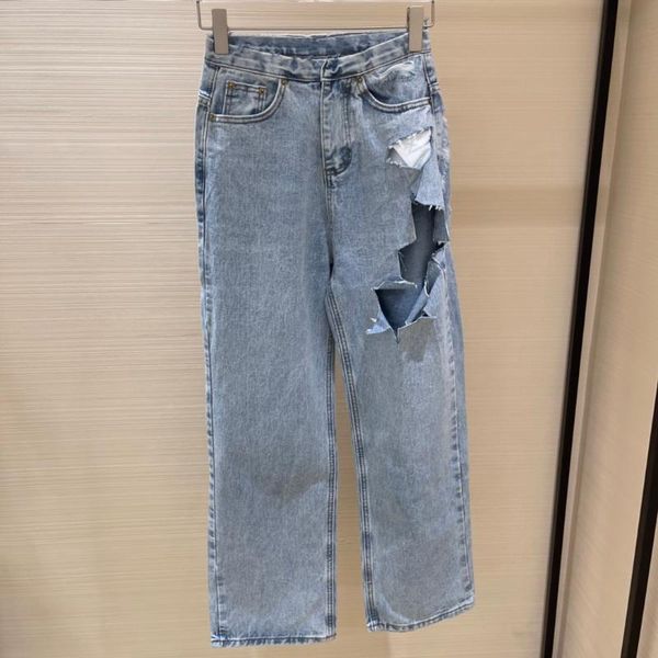 women's jeans 2021 women fashion loose-fitting straight-leg 0527, Blue
women's jeans 2021 women fashion loose-fitting straight-leg 0527, Blue