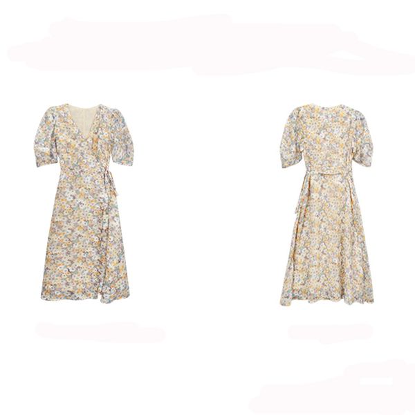 women summer oil painting dress v-neck lace up puff sleeves chiffon floral print knee-length d3031 210514, Black;gray
women summer oil painting dress v-neck lace up puff sleeves chiffon floral print knee-length d3031 210514, Black;gray