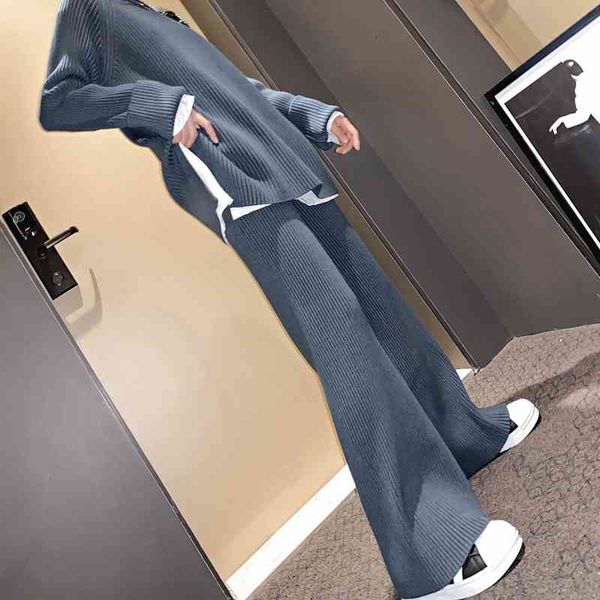 2021 casual sleeve long mesh with hood women's sweatshirt knitted leg loose pants outfits q207, White
2021 casual sleeve long mesh with hood women's sweatshirt knitted leg loose pants outfits q207, White
