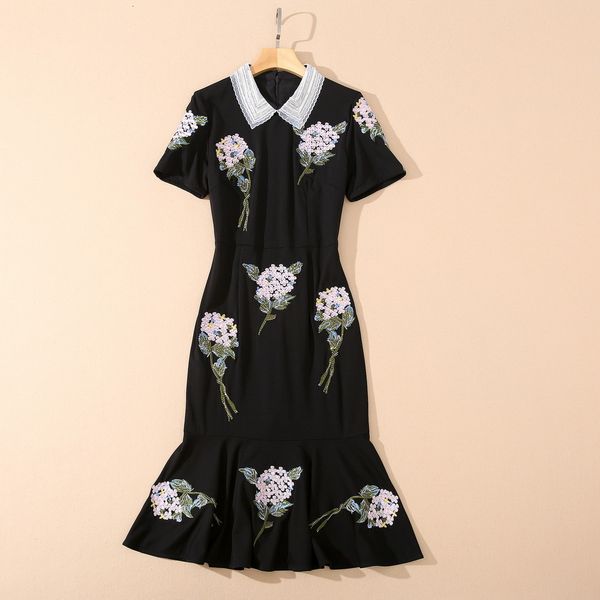 casual dresses european and american women's wear for spring short sleeved nail beaded lapel flower embroidery fashion black dress h03h, Black;gray
casual dresses european and american women's wear for spring short sleeved nail beaded lapel flower embroidery fashion black dress h03h, Black;gray