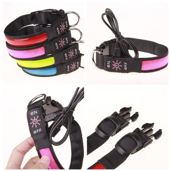 dog collars & leashes led luminous collar nylon materials rechargeable pet various colors product with usb peach shaped charge
dog collars & leashes led luminous collar nylon materials rechargeable pet various colors product with usb peach shaped charge