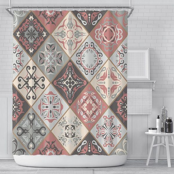 wine red flowers printing shower curtain set with 12 hooks bathroom decoration curtains
wine red flowers printing shower curtain set with 12 hooks bathroom decoration curtains