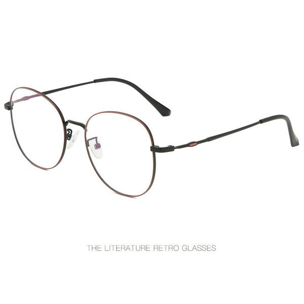 fashion sunglasses frames retro metal spectacle oval trend flat mirror men and women decorative art glasses frames., Black
fashion sunglasses frames retro metal spectacle oval trend flat mirror men and women decorative art glasses frames., Black