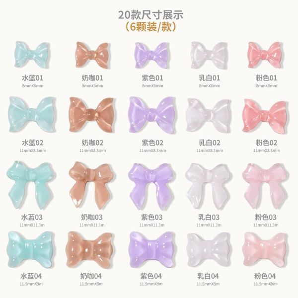 candy color nail rhinestones female diy art charms bow shape soft bendable jelly fudge design 3d jewelry decorations, Silver;gold
candy color nail rhinestones female diy art charms bow shape soft bendable jelly fudge design 3d jewelry decorations, Silver;gold