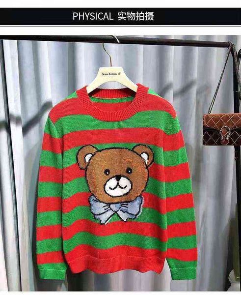 2022 factory wholesale new autumn and winter thickened sweater g splicing knitting cartoon animation girlish temperament versatile pullover, Black;gray
2022 factory wholesale new autumn and winter thickened sweater g splicing knitting cartoon animation girlish temperament versatile pullover, Black;gray