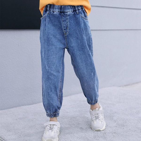 casual girls denim high waist loose pants children pencil jeans kids cargo for clothes stylish trousers, Blue
casual girls denim high waist loose pants children pencil jeans kids cargo for clothes stylish trousers, Blue