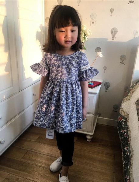 retail summer blue flower print girl dresses hollow out kids for baby clothes 2 6y lt017, Red;yellow
retail summer blue flower print girl dresses hollow out kids for baby clothes 2 6y lt017, Red;yellow