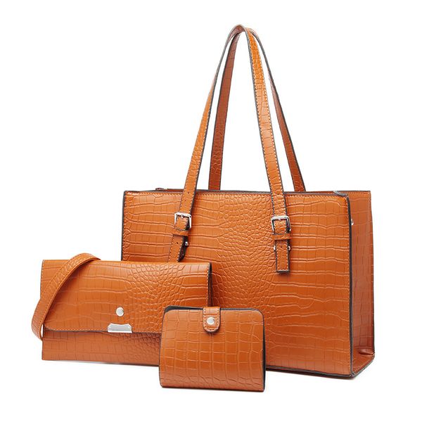 2021 fashion style women's bags set alligator pattern large capacity portable messenger bag european and american retro trendy ladies 3
2021 fashion style women's bags set alligator pattern large capacity portable messenger bag european and american retro trendy ladies 3