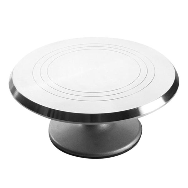 pcs aluminium alloy revolving cake stand 12 inch rotating turntable for cupcake decorating supplies tb sale baking & pastry tools
pcs aluminium alloy revolving cake stand 12 inch rotating turntable for cupcake decorating supplies tb sale baking & pastry tools