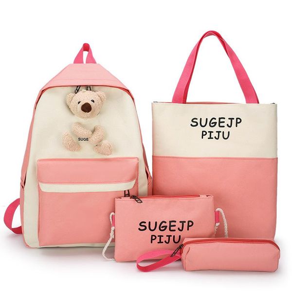 school bags 4 set for teenage girls kids children student backpack travel teen shoulder bag child schoolbag women
school bags 4 set for teenage girls kids children student backpack travel teen shoulder bag child schoolbag women