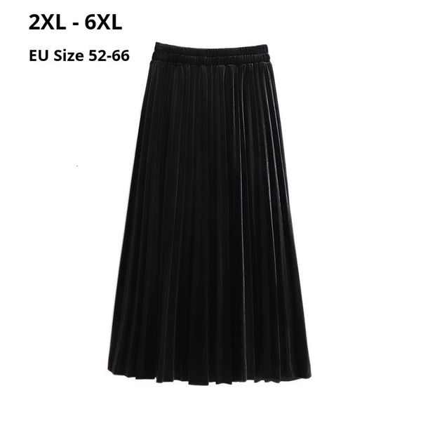 dresses plus size 6xl 5xl 4xl 3xl women autumn midi velvet femme elastic high waist pleated warm skirt claf length skirts, Black;gray
dresses plus size 6xl 5xl 4xl 3xl women autumn midi velvet femme elastic high waist pleated warm skirt claf length skirts, Black;gray
