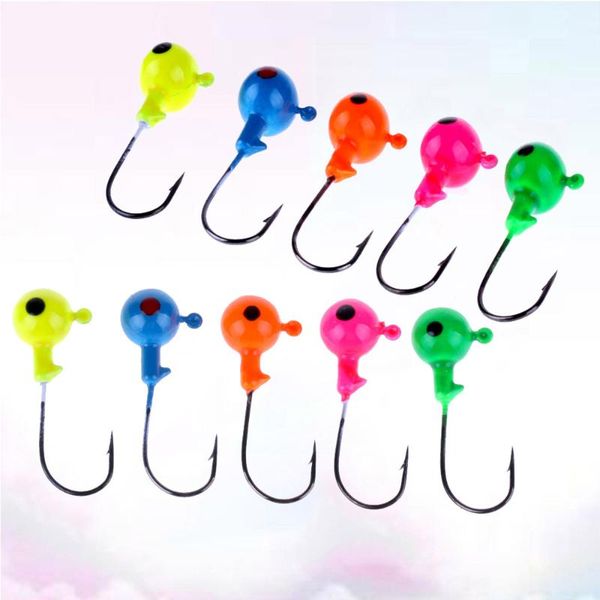 pcs fishing hooks colorful portable tackles strong useful tools accessory (random color)
pcs fishing hooks colorful portable tackles strong useful tools accessory (random color)