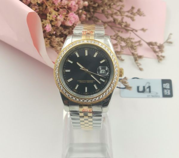 automatic mechanical mens watches bezel stainless steel women diamond lady watch waterproof luminous wristwatches, Slivery;brown
automatic mechanical mens watches bezel stainless steel women diamond lady watch waterproof luminous wristwatches, Slivery;brown