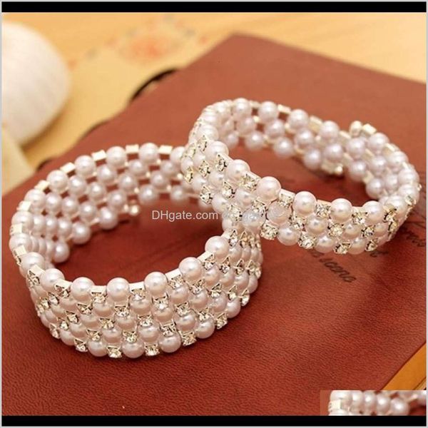 other bracelets jewelry drop delivery 2021 korean fashion multi-layer pearl inlaid diamond spiral bracelet womens elastic wide braceletdot i, Golden;silver
other bracelets jewelry drop delivery 2021 korean fashion multi-layer pearl inlaid diamond spiral bracelet womens elastic wide braceletdot i, Golden;silver