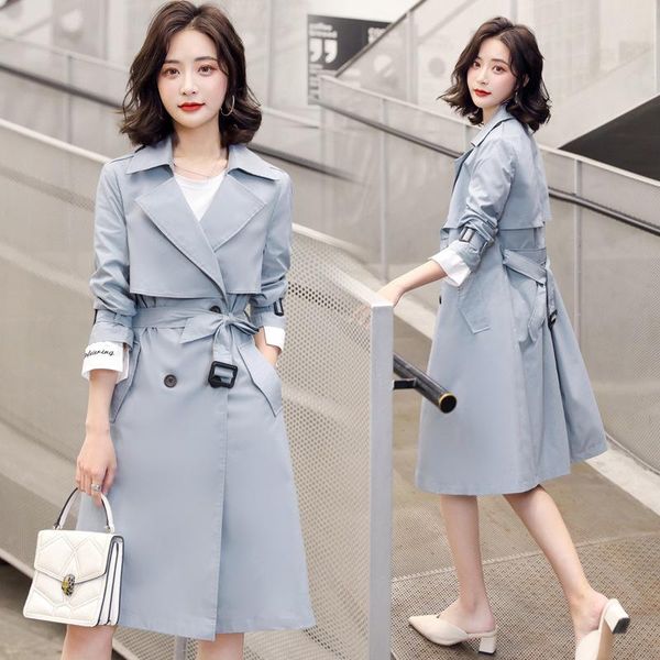 women's trench coats fashion double-breasted women coat long belted slim lady cloak female outerwear spring autumn clothes m602, Tan;black
women's trench coats fashion double-breasted women coat long belted slim lady cloak female outerwear spring autumn clothes m602, Tan;black