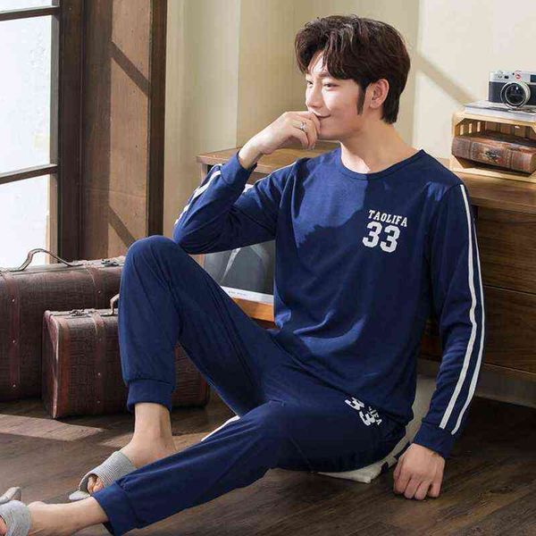 casual striped cotton pajamas sets for men autumn winter long sleeve sleepwear pyjama male homewear loungewear home clothes 211111, Black;brown
casual striped cotton pajamas sets for men autumn winter long sleeve sleepwear pyjama male homewear loungewear home clothes 211111, Black;brown