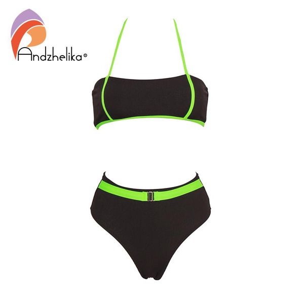 women's swimwear high waist bikinis swimsuits rib bandeau women patchwork bathing suit bikini belted brazilian two pieces beachwear, White;black
women's swimwear high waist bikinis swimsuits rib bandeau women patchwork bathing suit bikini belted brazilian two pieces beachwear, White;black
