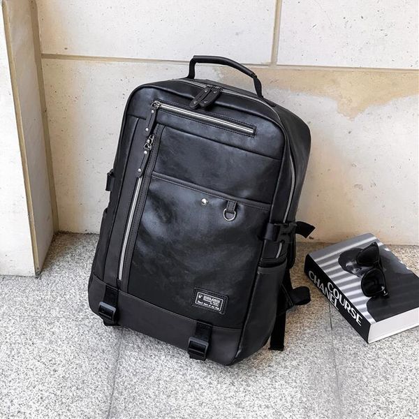 wholesale men shoulder bag joker large capacity leisure light backpacks outdoor daily travel fitness leather handbag fashion color matching
wholesale men shoulder bag joker large capacity leisure light backpacks outdoor daily travel fitness leather handbag fashion color matching