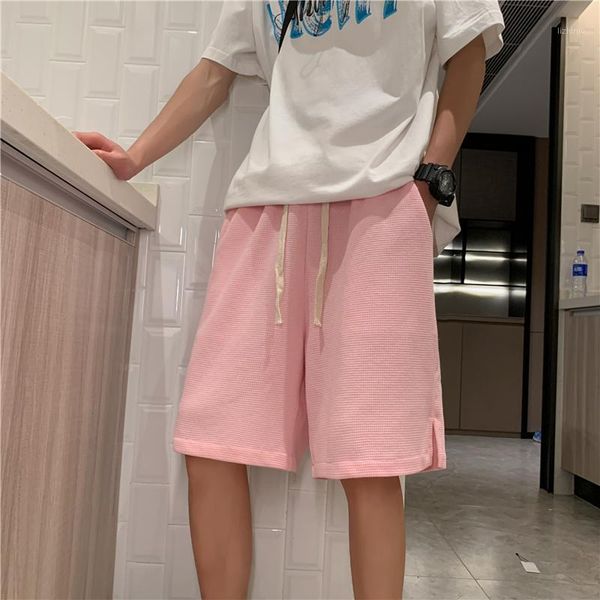 men's shorts summer 100% cotton drawstring men casual waffle short sweat joggers black white pink 4xl 5xl, White;black
men's shorts summer 100% cotton drawstring men casual waffle short sweat joggers black white pink 4xl 5xl, White;black
