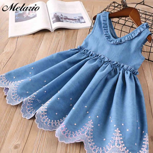 melario cute little girl dress summer girl baptism sleeveless kid dresses girls party princess vestidos 2-7 year cowboy dresses 210412, Red;yellow
melario cute little girl dress summer girl baptism sleeveless kid dresses girls party princess vestidos 2-7 year cowboy dresses 210412, Red;yellow