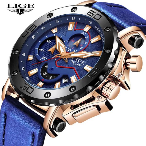 wristwatches lige mens watches military sport watch men leather chronograph waterproof quartz clock relogio masculino, Slivery;brown
wristwatches lige mens watches military sport watch men leather chronograph waterproof quartz clock relogio masculino, Slivery;brown