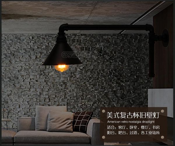 wall lamp american country retro single head pipe industry study bedroom bedside creative personality
wall lamp american country retro single head pipe industry study bedroom bedside creative personality