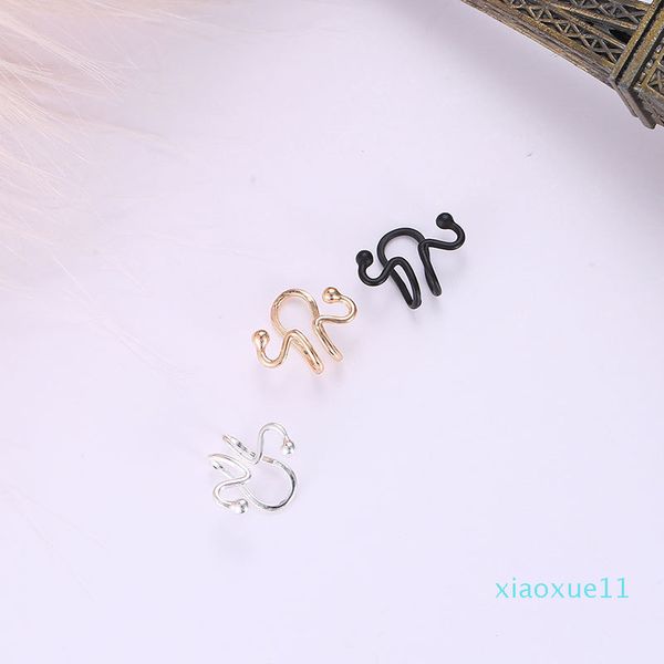 geometry ear clip snake bone gold silver ear studs match without ear hole earring women earrings accessory
geometry ear clip snake bone gold silver ear studs match without ear hole earring women earrings accessory