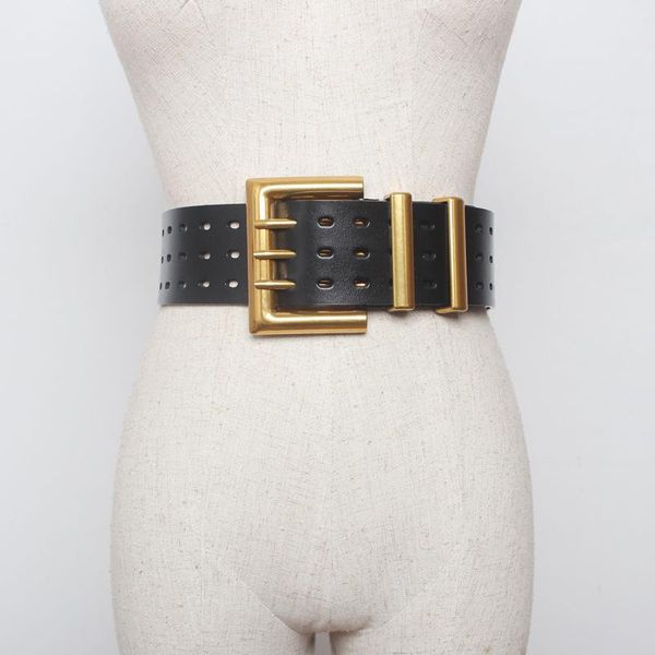 belts women's genuine leather design three needle buckle waistband super wide belt hollow-out lady waist seal, Black;brown
belts women's genuine leather design three needle buckle waistband super wide belt hollow-out lady waist seal, Black;brown