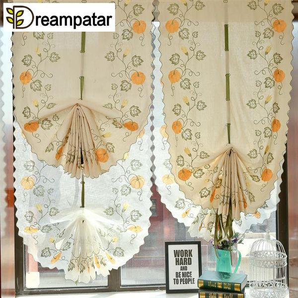 curtain & drapes dreampatar classic garden yellow pumpkin embroidered decorative living room partition roman blind ml235a
curtain & drapes dreampatar classic garden yellow pumpkin embroidered decorative living room partition roman blind ml235a