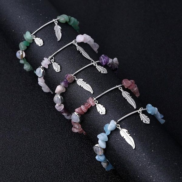 link, chain 5 styles bohemian bracelet set for women irregular natural gravel leaves retro feathers stone beads chains bangle boho jewelry, Black
link, chain 5 styles bohemian bracelet set for women irregular natural gravel leaves retro feathers stone beads chains bangle boho jewelry, Black
