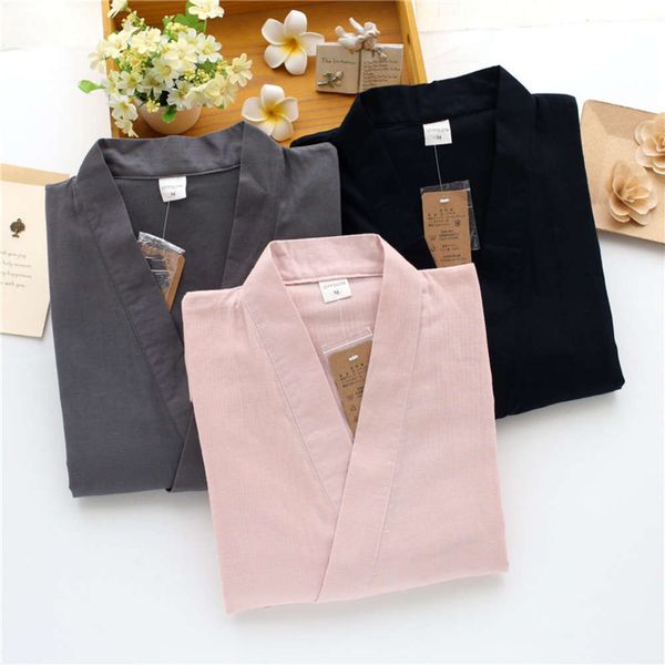 bathrobe kimono lovers men's and women's summer thin cotton double layer gauze kimono suit household clothes sweat steaming bathro
bathrobe kimono lovers men's and women's summer thin cotton double layer gauze kimono suit household clothes sweat steaming bathro