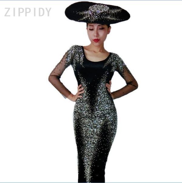 casual dresses glisten silver rhinestones mesh sleeves long dress birthday prom outfit female singer stage show clothes black backless, Black;gray
casual dresses glisten silver rhinestones mesh sleeves long dress birthday prom outfit female singer stage show clothes black backless, Black;gray