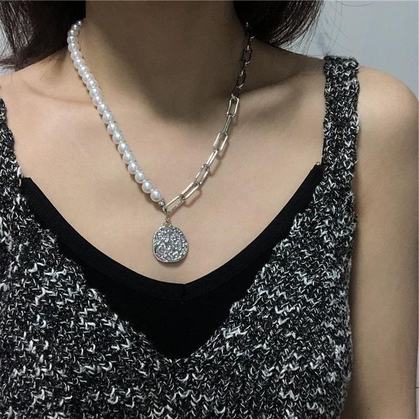 fashion geometric stitching chain bead necklace street shooting wild clavicle pendant necklaces, Silver
fashion geometric stitching chain bead necklace street shooting wild clavicle pendant necklaces, Silver